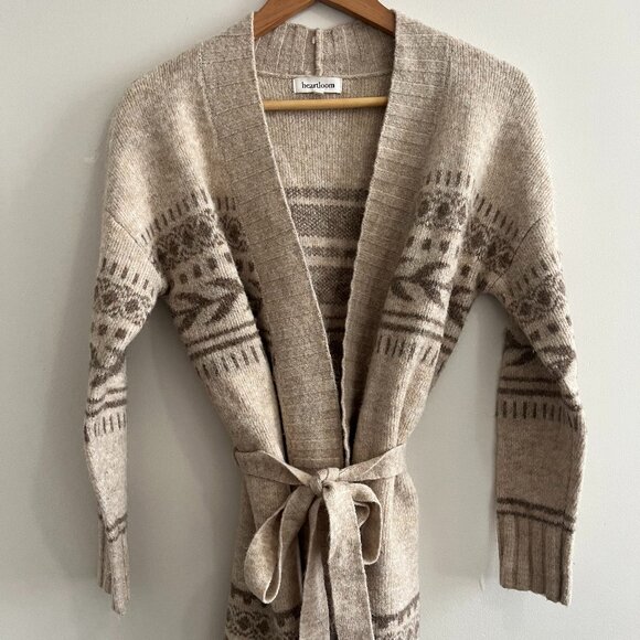 EVERYTHING MUST GO: HEARTLOOM FRONT TIE CARDIGAN - Picture 4 of 9